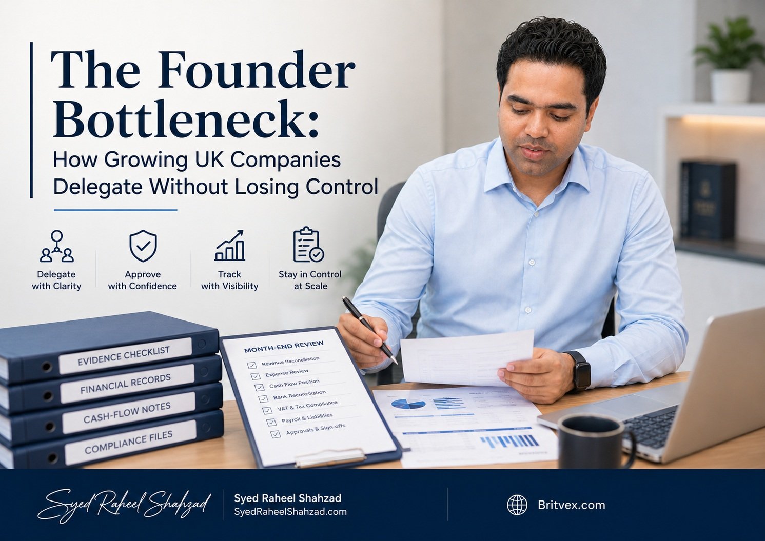 The Founder Bottleneck: How Growing UK Companies Delegate Without Losing Control featured image