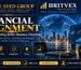 Britvex within The Syed Group strategic alignment showing reporting, cash flow, compliance, clarity and better financial decisions